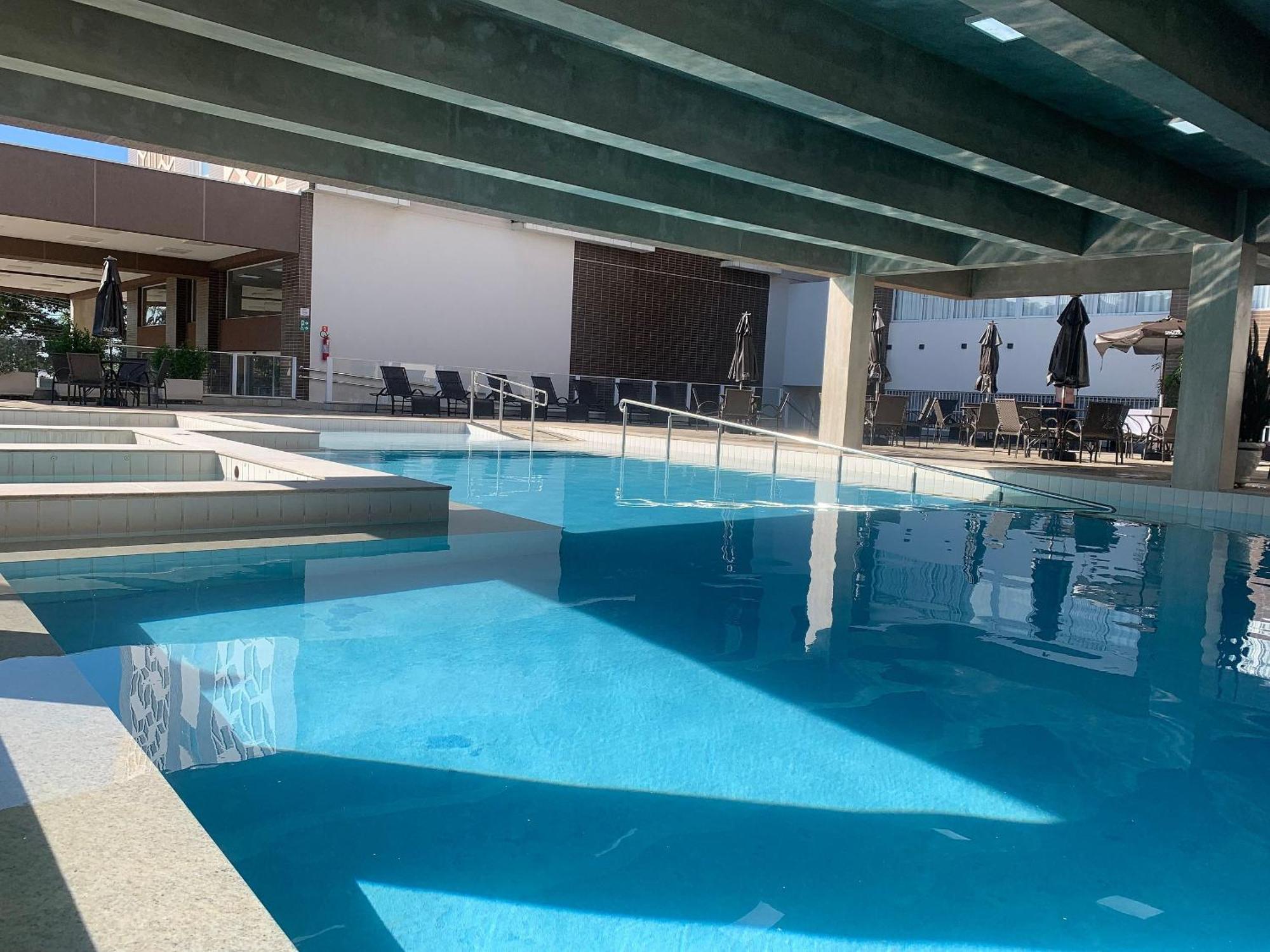 Hotel Spazzio Diroma Cafe Da Manha E Acesso Ao Acqua Park 카우다스노바스 외부 사진