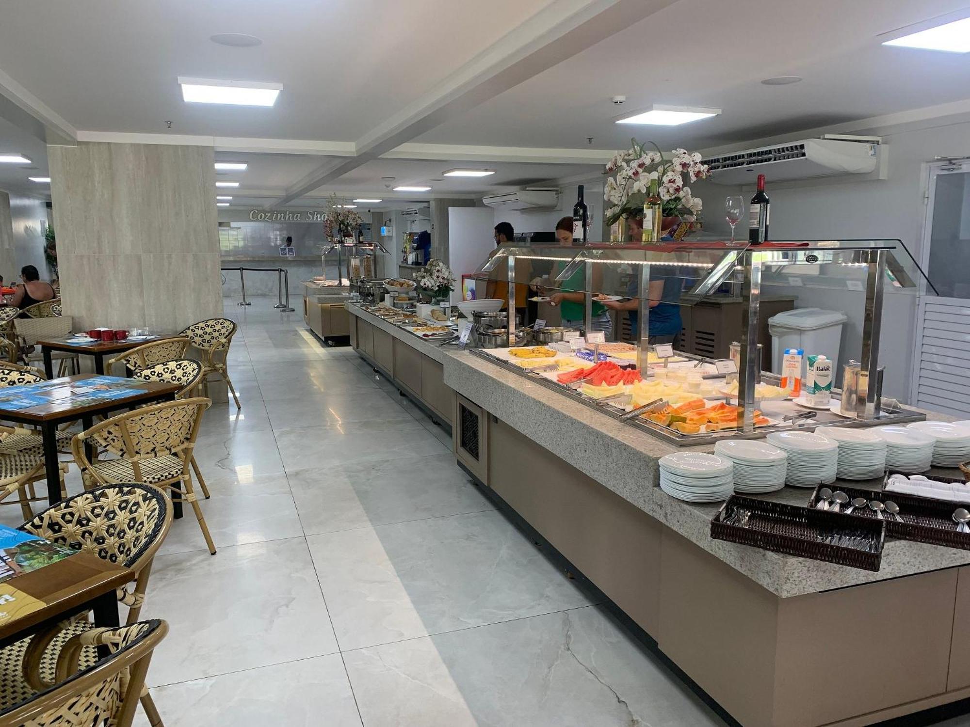Hotel Spazzio Diroma Cafe Da Manha E Acesso Ao Acqua Park 카우다스노바스 외부 사진
