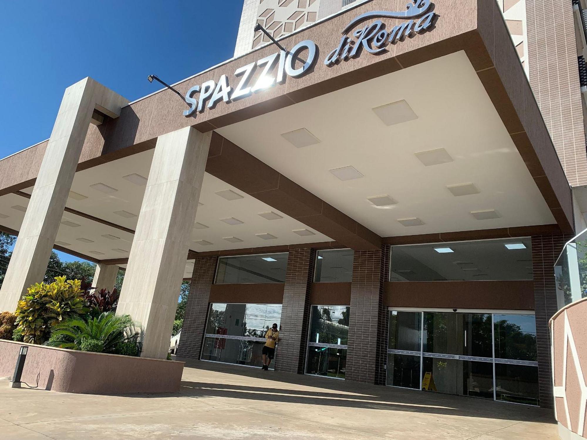 Hotel Spazzio Diroma Cafe Da Manha E Acesso Ao Acqua Park 카우다스노바스 외부 사진