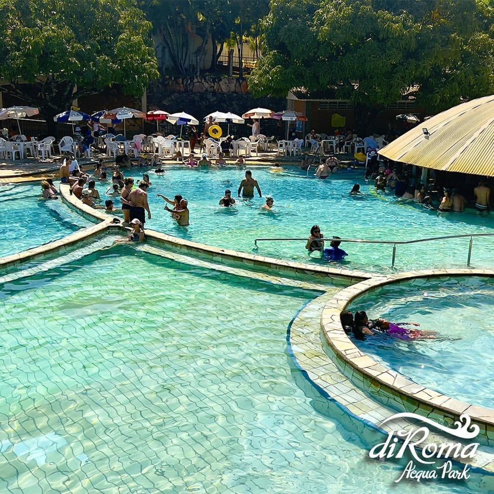 Hotel Spazzio Diroma Cafe Da Manha E Acesso Ao Acqua Park 카우다스노바스 외부 사진