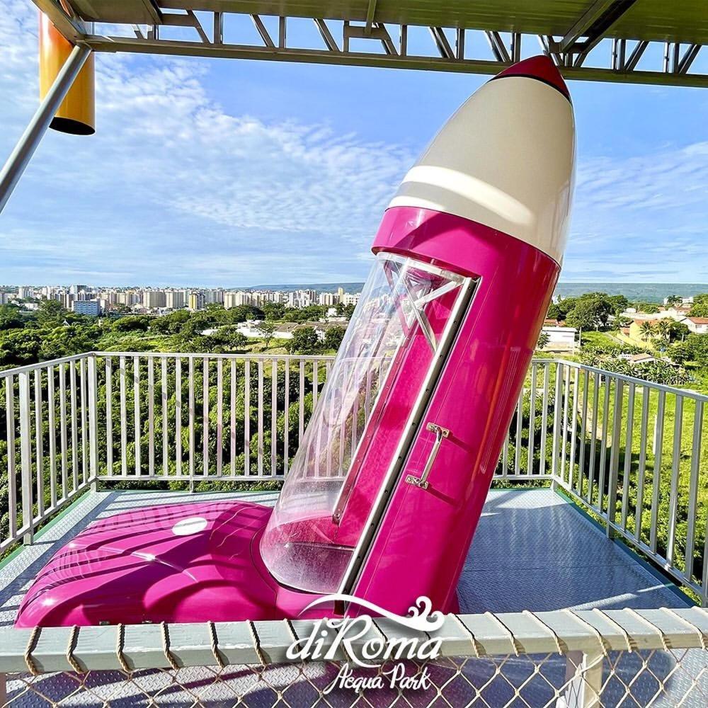 Hotel Spazzio Diroma Cafe Da Manha E Acesso Ao Acqua Park 카우다스노바스 외부 사진