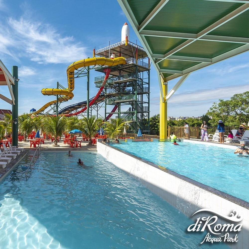 Hotel Spazzio Diroma Cafe Da Manha E Acesso Ao Acqua Park 카우다스노바스 외부 사진