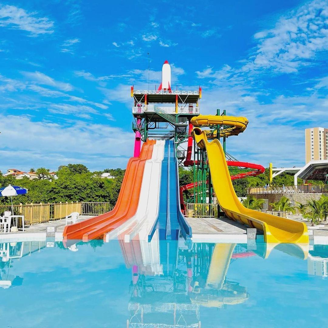 Hotel Spazzio Diroma Cafe Da Manha E Acesso Ao Acqua Park 카우다스노바스 외부 사진