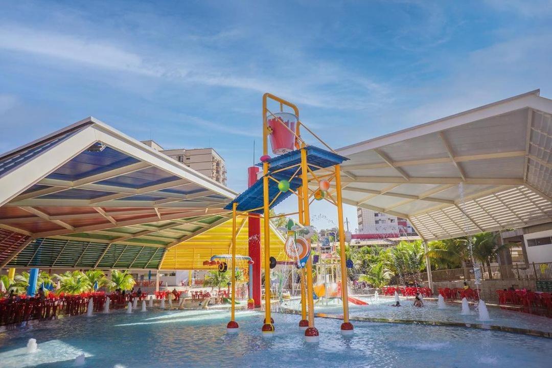 Hotel Spazzio Diroma Cafe Da Manha E Acesso Ao Acqua Park 카우다스노바스 외부 사진